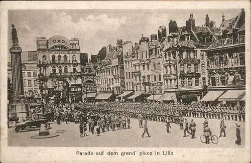 Lille Grand Place
Parade Kat. Lille