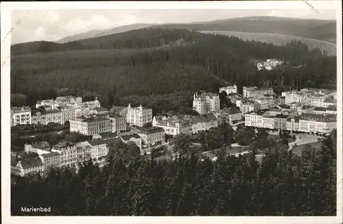 Marienbad Tschechien Panorama Boehmen  Kat. Marianske Lazne