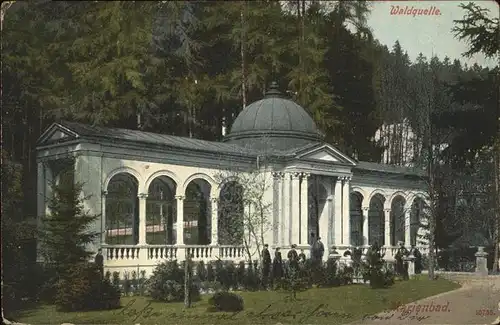 Marienbad Tschechien Waldquelle Boehmen Kat. Marianske Lazne