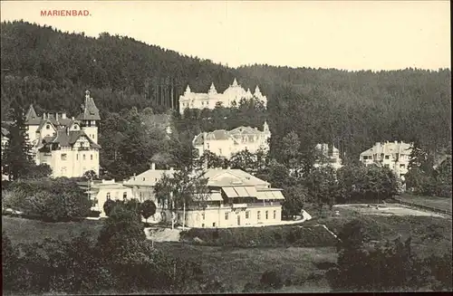 Marienbad Tschechien Teilansicht Boehmen Kat. Marianske Lazne