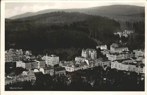 Marienbad Tschechien Panorama Boehmen Kat. Marianske Lazne