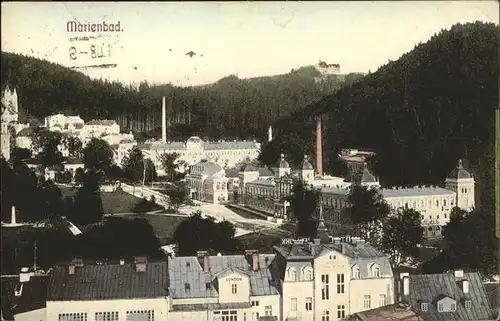 Marienbad Tschechien Teilansicht Boehmen Kat. Marianske Lazne