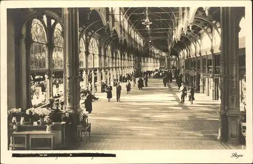 Marienbad Tschechien Wandelhalle am Kreuzbrunnen Boehmen Kat. Marianske Lazne