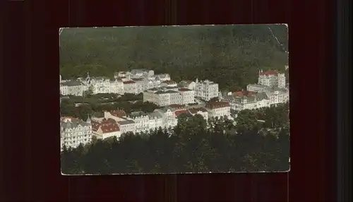 Marienbad Tschechien Teilansicht Boehmen Kat. Marianske Lazne