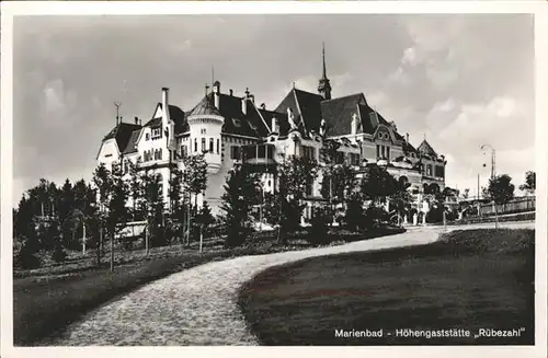 Marienbad Tschechien Hoehengaststaette Ruebezahl Boehmen Kat. Marianske Lazne