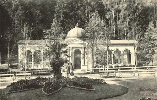 Marienbad Tschechien Waldquelle Boehmen Kat. Marianske Lazne