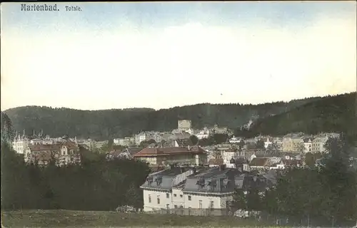 Marienbad Tschechien Teilansicht Boehmen Kat. Marianske Lazne