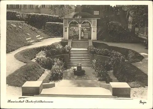 Marienbad Tschechien Ambrosiusbrunnen Boehmen Kat. Marianske Lazne