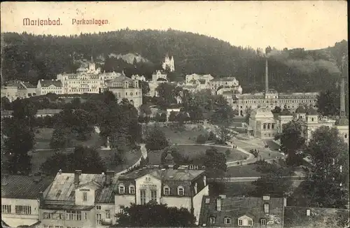 Marienbad Tschechien Parkanlagen Boehmen Kat. Marianske Lazne