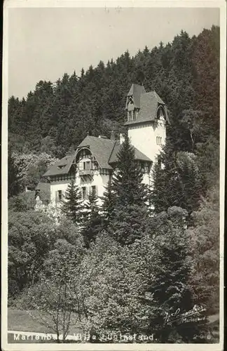 Marienbad Tschechien Villa Luginsland Absteigequartier Sr. Majestaet Kaiser Franz Josef I. Boehmen Kat. Marianske Lazne