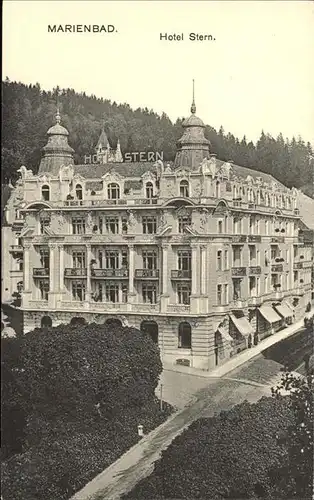 Marienbad Tschechien Hotel Stern Boehmen Kat. Marianske Lazne