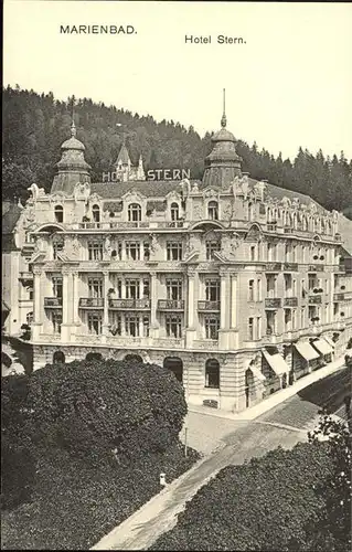 Marienbad Tschechien Hotel Stern Boehmen Kat. Marianske Lazne