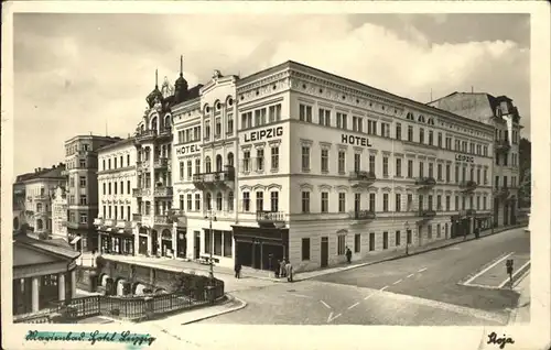 Marienbad Tschechien Hotel Leipzig Boehmen Kat. Marianske Lazne
