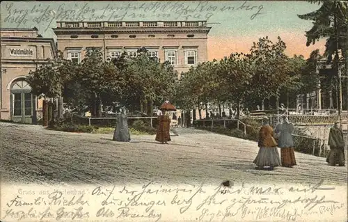 Marienbad Tschechien Cafe Waldmuehle Boehmen Kat. Marianske Lazne