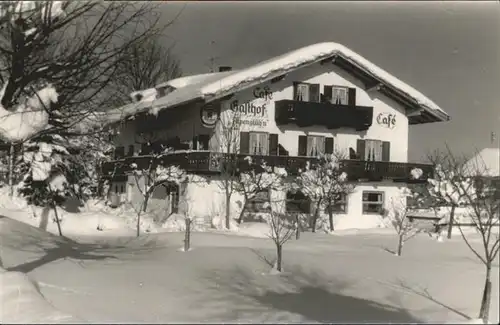 Mittenwald Bayern Mittenwald Cafe Gasthof Alpengluehn x / Mittenwald /Garmisch-Partenkirchen LKR