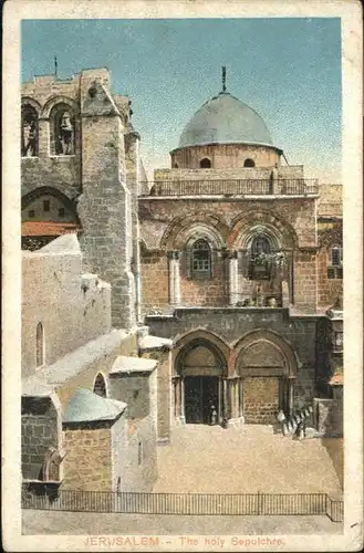 Jerusalem Yerushalayim Jerusalem Holy Sepulchre * / Israel /