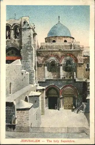 Jerusalem Yerushalayim Jerusalem Holy Sepulchre * / Israel /