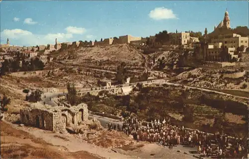 Jerusalem Yerushalayim Jerusalem Mount Zion Mont * / Israel /