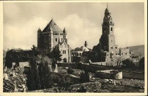 Jerusalem Yerushalayim Jerusalem Eglise Dormition Vierge Heiligtum Maria Heimgang Sion * / Israel /