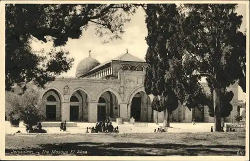 Jerusalem Yerushalayim Jerusalem Mosque El Aksa Moschee Tempelplatz * / Israel /