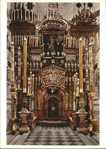 Jerusalem Yerushalayim Jerusalem Chapel Holy Sepulchre Chapelle Heiliges Grab * / Israel /