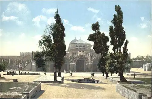 Jerusalem Yerushalayim Jerusalem Mosque El-Aksa Moschee Mosquee * / Israel /