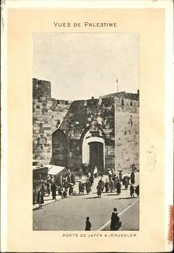 Jerusalem Yerushalayim Jerusalem Porte Jaffa x / Israel /