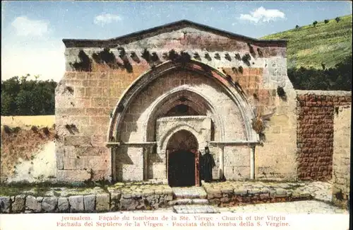 Jerusalem Yerushalayim Jerusalem Tombeau Ste. Vierge Church Virgin Sepulcro  * / Israel /