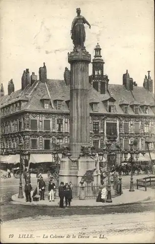 Lille Nord Colonne Deesse / Lille /Arrond. de Lille