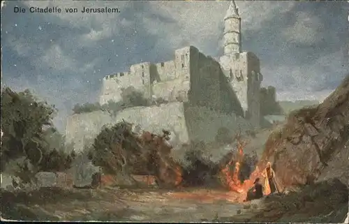 Jerusalem Yerushalayim Citadelle / Israel /