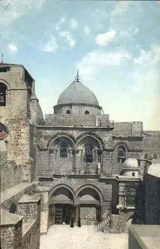 Jerusalem Yerushalayim Church of the Sepulchre / Israel /