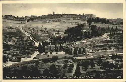 Jerusalem Yerushalayim Garden Gethsemane Mount Olives / Israel /