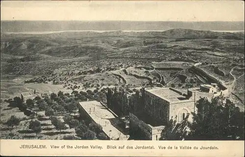 Jerusalem Yerushalayim Jordan Valley / Israel /