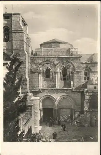 Jerusalem Yerushalayim Holy Sepulchre / Israel /