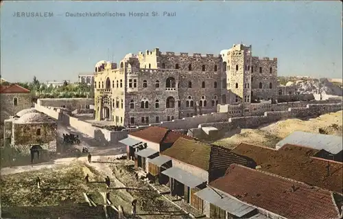 Jerusalem Yerushalayim Hospiz St Paul / Israel /