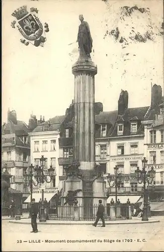 Lille Monument commemoratif du Siege 