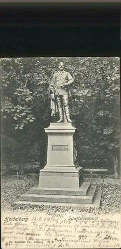 Heidelberg Neckar Scheffeldenkmal / Heidelberg /Heidelberg Stadtkreis