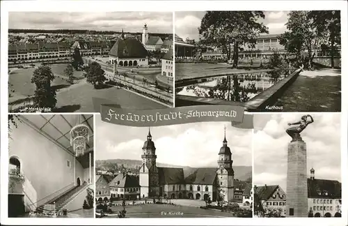 Freudenstadt Kurhaus Marktplatz Kirche  / Freudenstadt /Freudenstadt LKR