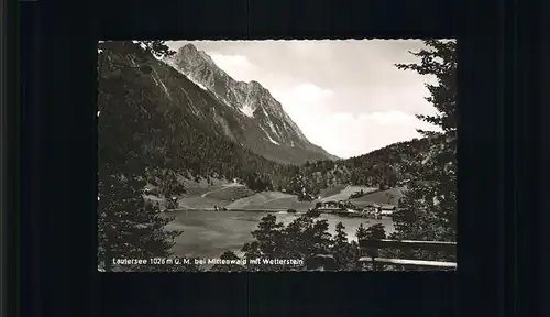 Mittenwald Bayern Lautersee Wetterstein / Mittenwald /Garmisch-Partenkirchen LKR