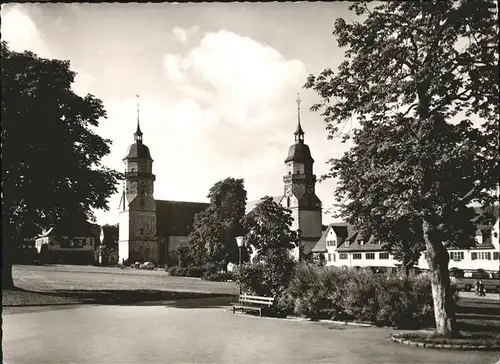 Freudenstadt Marktplatz Stadt Kirche  / Freudenstadt /Freudenstadt LKR