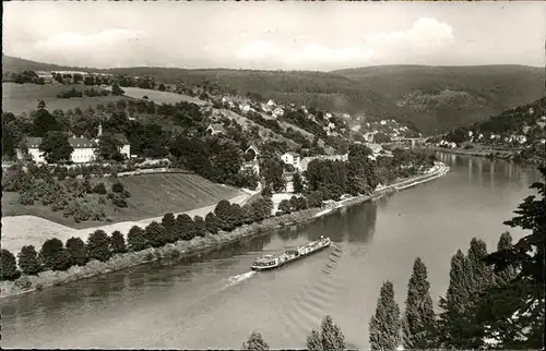 Heidelberg Neckar Teufelskanzel Stift Neuburg Schiff / Heidelberg /Heidelberg Stadtkreis