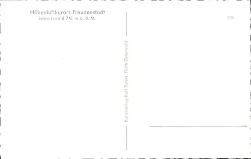 Freudenstadt  / Freudenstadt /Freudenstadt LKR
