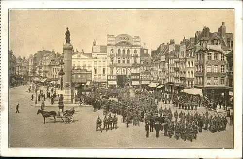 Lille Nord Abmarsch der Wachen Kutsche / Lille /Arrond. de Lille