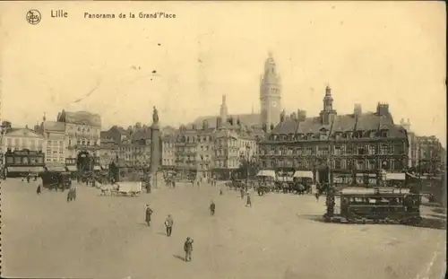 Lille Nord Lille Strassenbahn Grand Place x / Lille /Arrond. de Lille