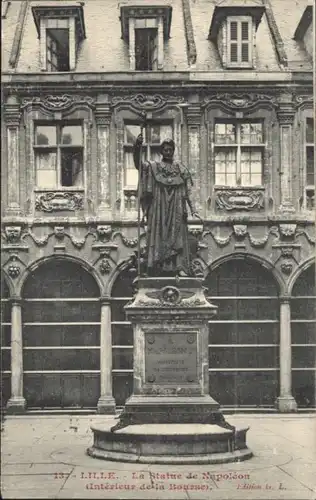 Lille Nord Lille Napoleon Statue x / Lille /Arrond. de Lille