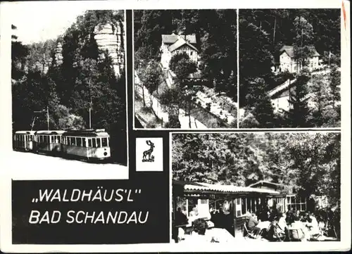Bad Schandau Bad Schandau Waldhaeusl x / Bad Schandau /Saechsische Schweiz-Osterzgebirge LKR