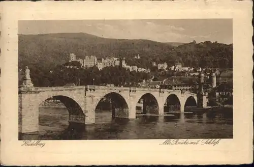 Heidelberg Neckar Heidelberg Bruecke Schloss x / Heidelberg /Heidelberg Stadtkreis