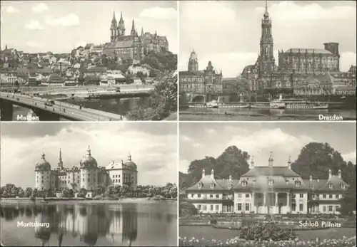 Meissen Elbe Sachsen Meissen Moritzburg Schloss Pillnitz x / Meissen /Meissen LKR