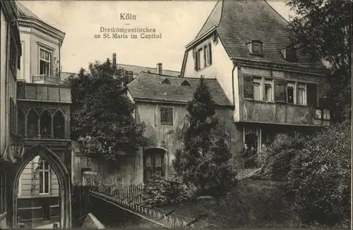 Koeln Rhein Koeln Dreikoenigentoerchen St Maria Capitol * / Koeln /Koeln Stadtkreis