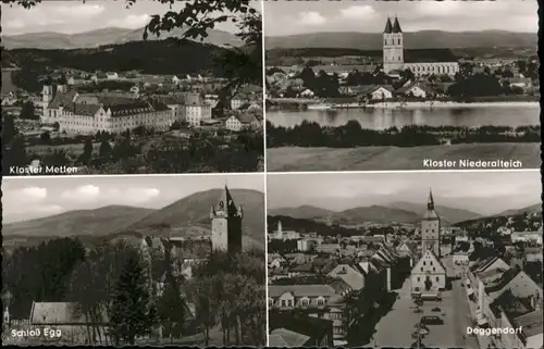 Deggendorf Donau Deggendorf Kloster Metten Kloster Niederalteich Schloss Egg * / Deggendorf /Deggendorf LKR